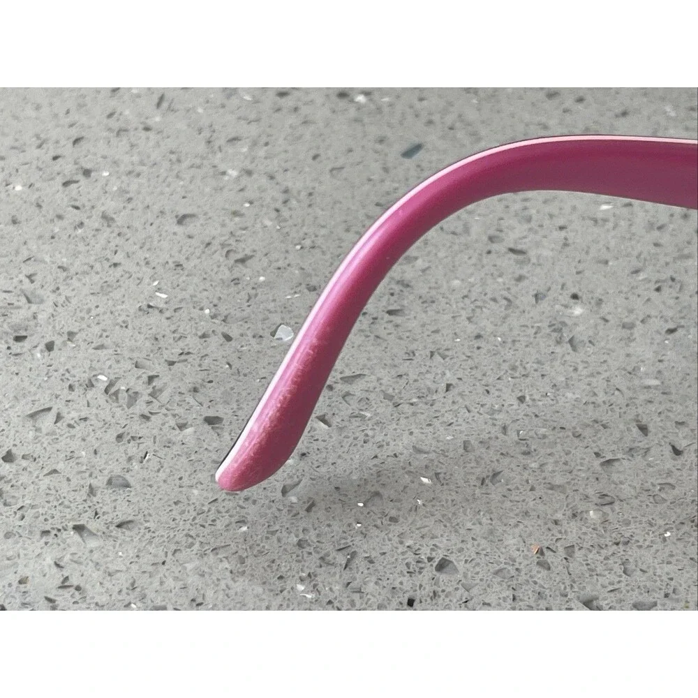 OCCHI 2007 Pink Eyeglasses Frames ONLY 45-14-130 Oval purple kids